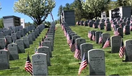 NH Veterans Cemetery in Boscawen.