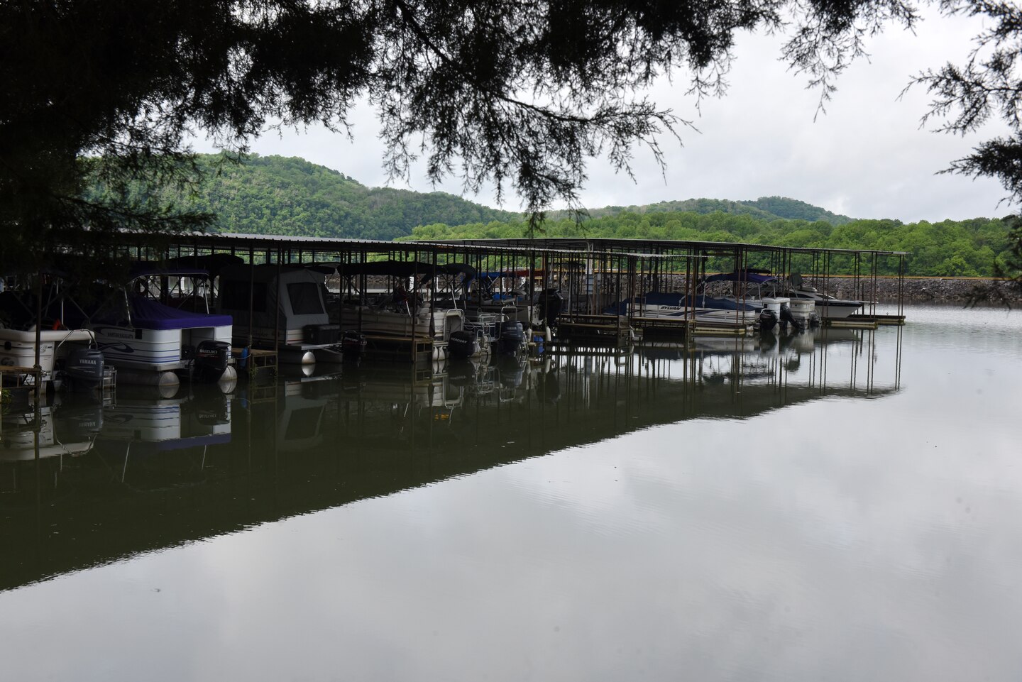 Wildwood Resort & Marina officially achieved “Clean Marina” status May 21, 2020. The resort is located at Cordell Hull Lake in Granville, Tennessee. It is the first marina at Cordell Hull Lake to hoist the “Clean Marina” flag, a symbol of the marina’s commitment to safeguarding the environment. (USACE photo by Lee Roberts)