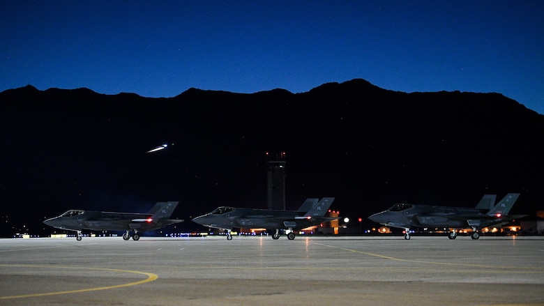 F-35 II Lighting Fighter Squadrons deploy from Hill AFB, Utah, to Al Dhafra Air Base, United Arab Emirtates