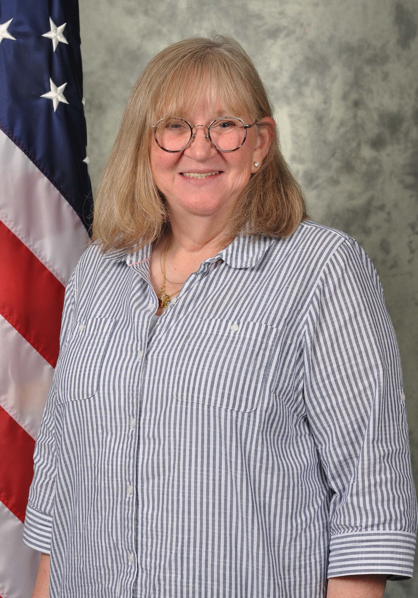Linda Ewings, the installation deployment officer with the 72nd Logistics Readiness Squadron, has 40 years of combined active duty and civil service.