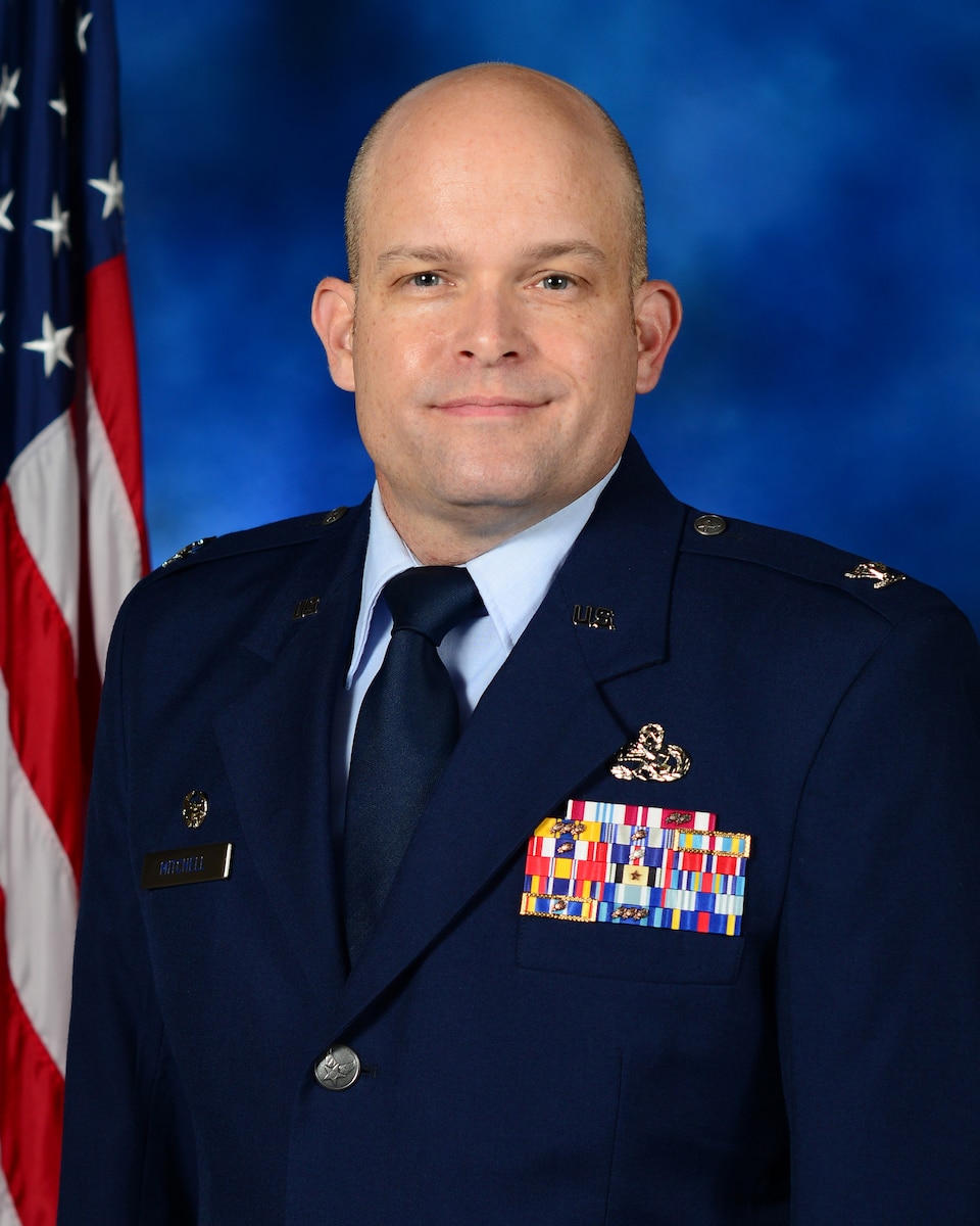 Col Jason M. Mitchell, 31st Maintenance Group commander. (Courtesy Photo)