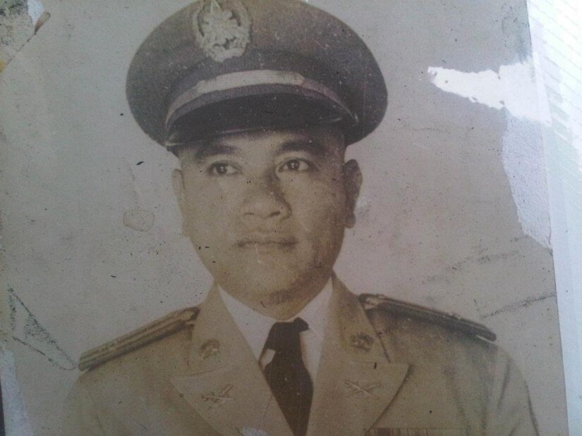 Lieutenant Colonel (RET) Antonio Ayaay served as a Judge Adjutant General Officer in the Philippine Army during World War II. His granddaughter, Sergeant First Class Pamela Ayaay, currently serves as a Paralegal Specialist in the U.S. Army Reserve. (Sgt. 1st Class Pamela Ayaay granted permission to release these photos.)