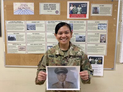 Soldier Honors and Continues her Grandfather's Legacy