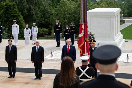 President Honors Fallen Service Members at Memorial Day Observances