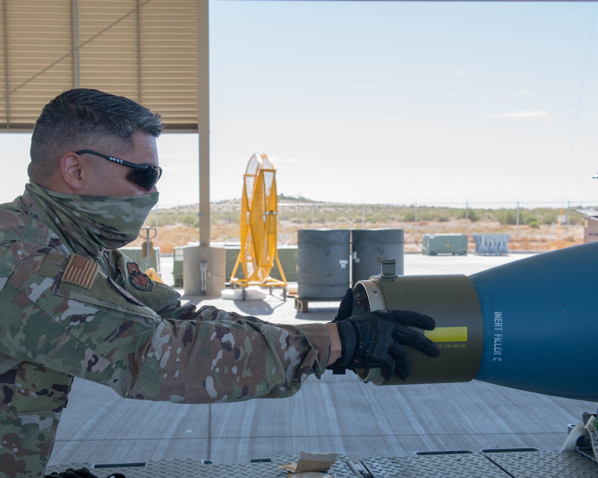 AMMO assembles inert munition