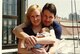 Photo of 2nd Lt. Allen Nancarrow being held by his mother and father a day after his birth in South Korea