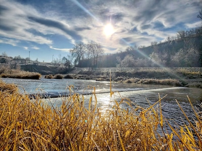 Mill Creek Channel on a cold morning