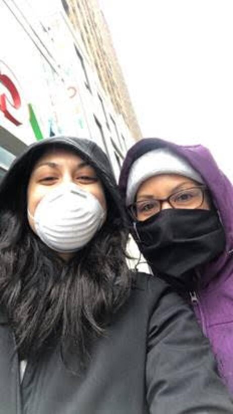 Lt. Col. Susan Gutlove and her daughter Micaela are both fighting COVID-19 on the frontline in New York City as nurses.