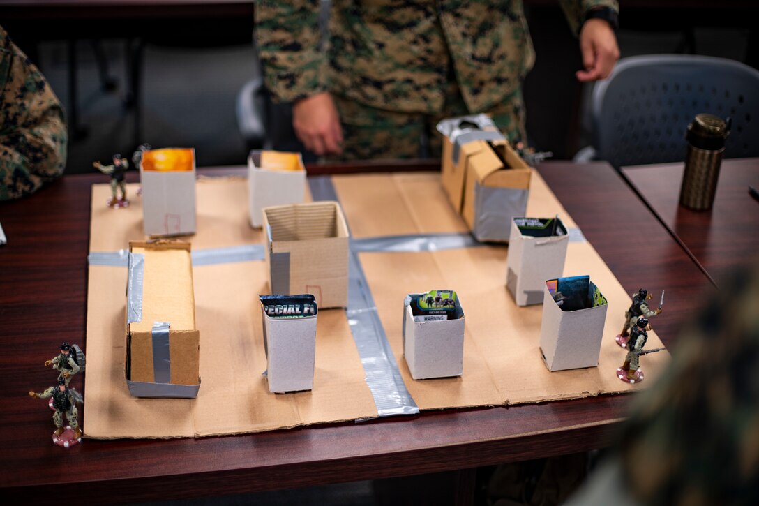 Task force Marines conduct classes during certification exercise