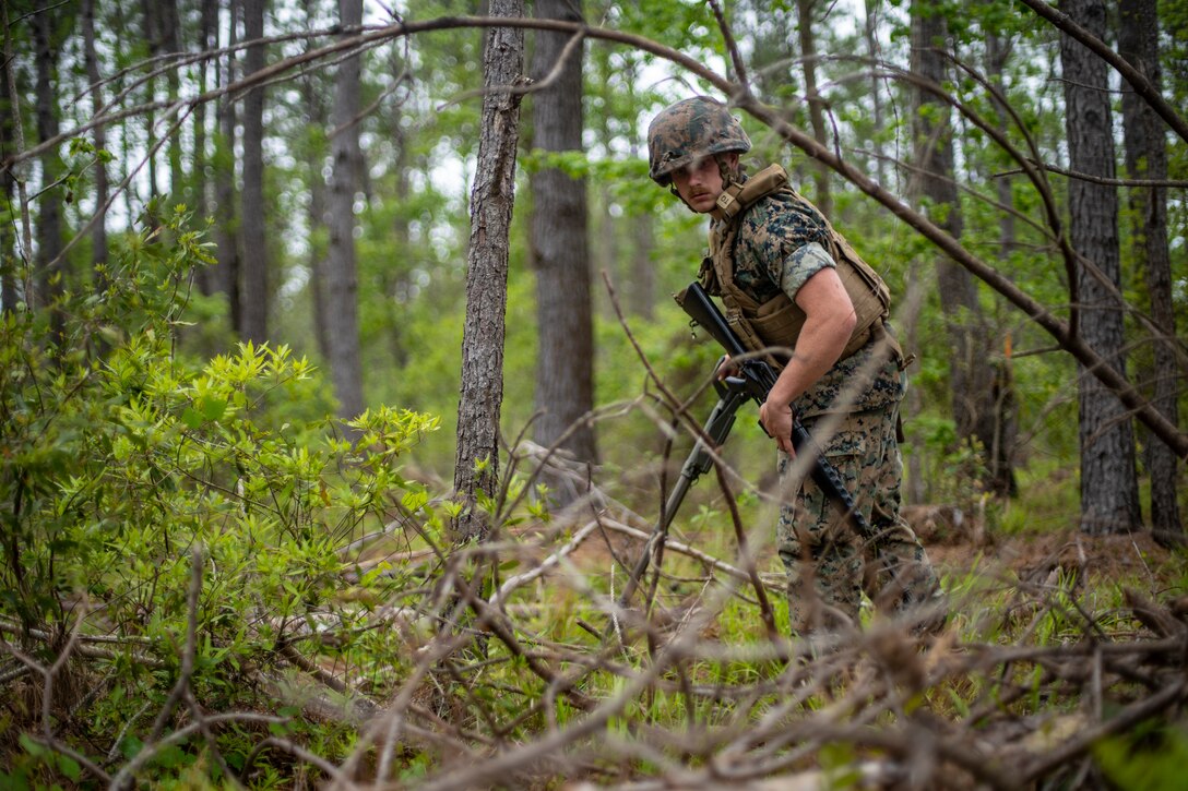 Task force Marines conduct IED training during certification exercise