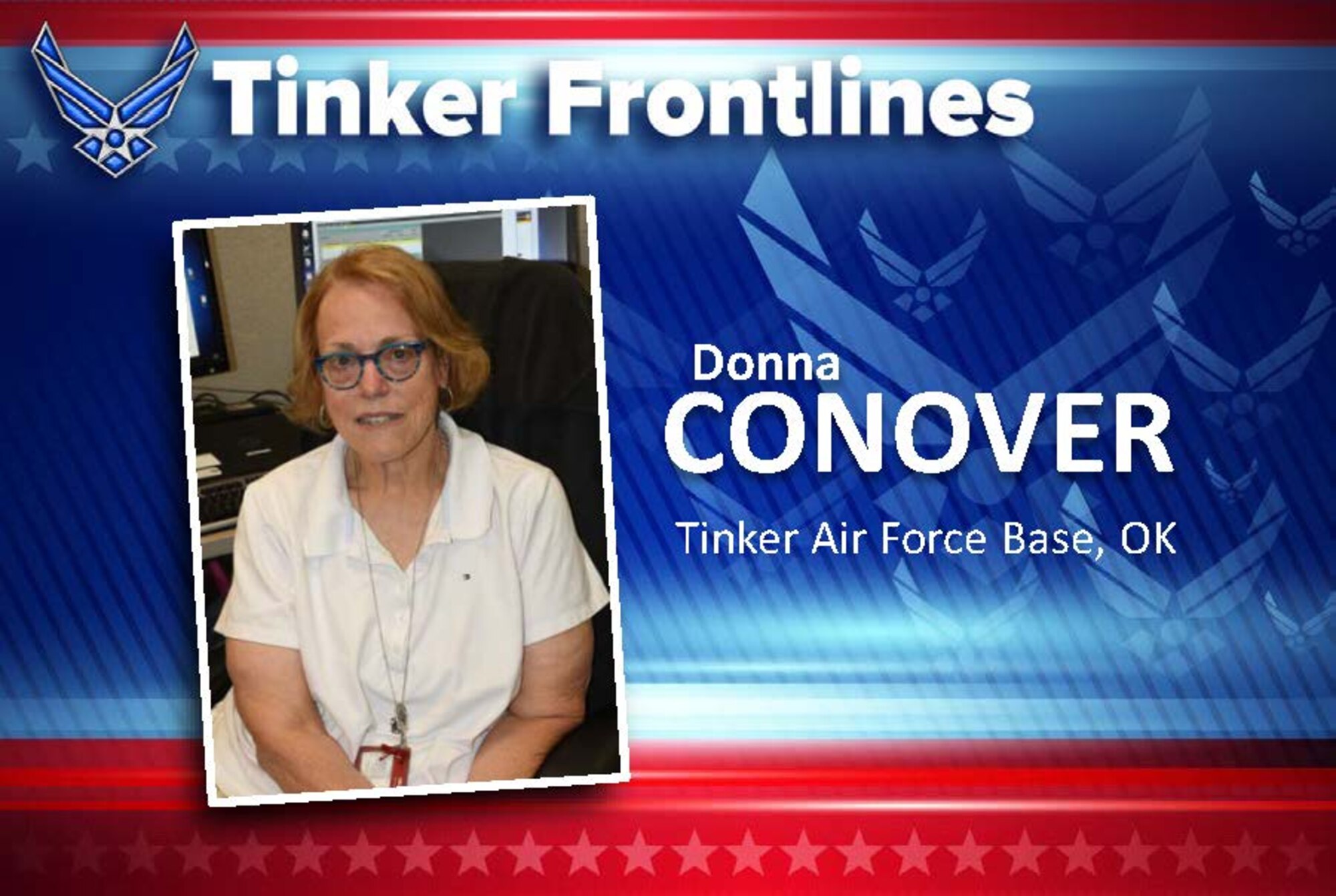 Donna Conover is a budget analyst and resource advisor in the 448th Supply Chain Management Wing’s Financial Management Directorate.