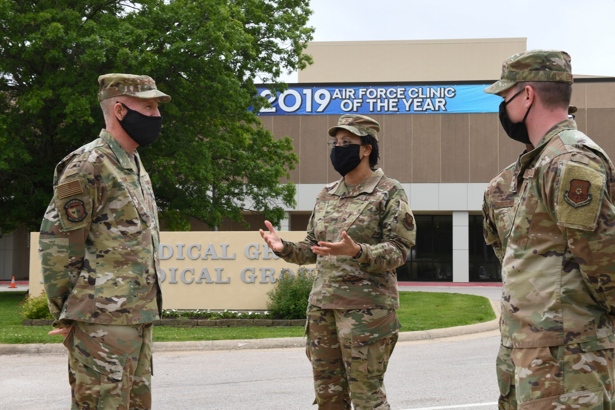 Photo of Vice Chief of Staff of the Air Force Gen. Stephen W. Wilson visit to Whiteman Air Force Base, Missouri