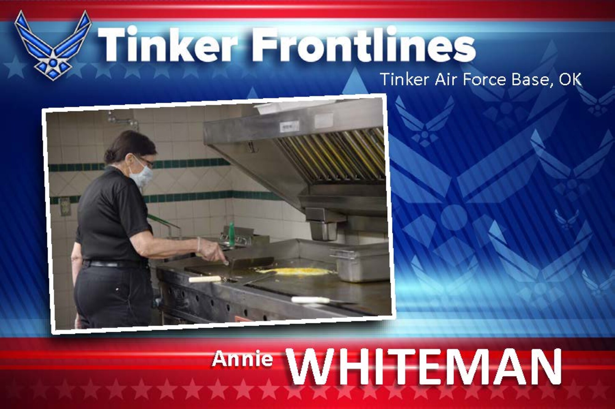 Annie Whiteman is a senior supervisor at the Vanwey Dining Facility.