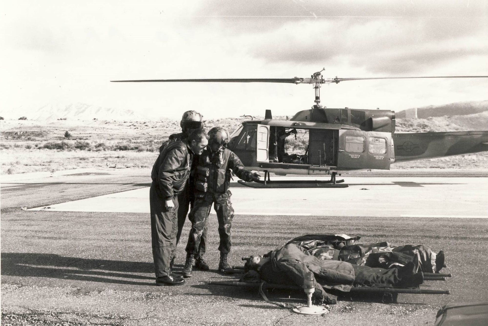 The primary mission of Detachment 4, 40th Aerospace Rescue and Recovery Squadron (ARRS), was to support operations at the Hill Air Force Range (now the Utah Test and Training Range, or UTTR). The detachment’s rescue and recovery crews were often also called on for support by local government entities across the Intermountain Area for help with the rescue of members of the civilian populace.