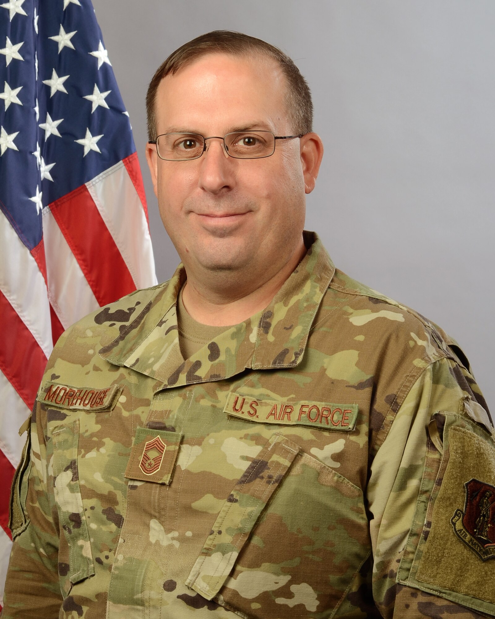 Portrait of Chief Master Sgt. Matthew Morehouse