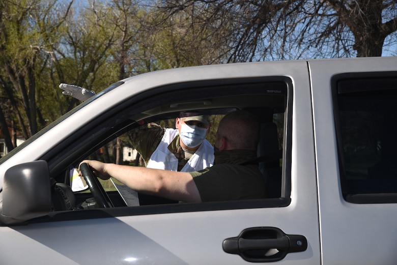 airman directs patient