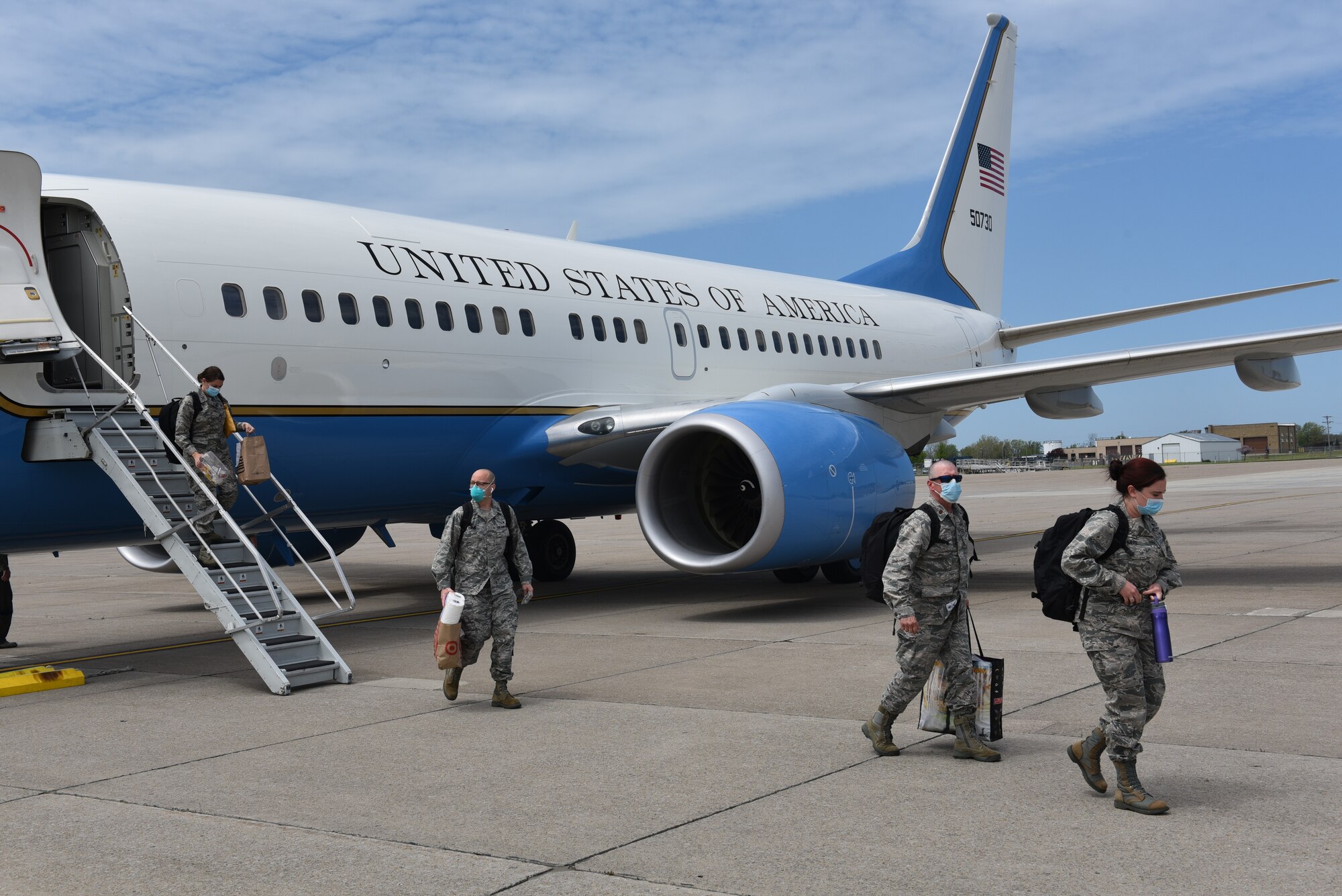 Niagara Airmen return home from stateside Covid-19 deployment