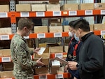 DLA Distribution Japan provides COVID-19 protective equipment to 21 ships in the Pacific area of responsibility