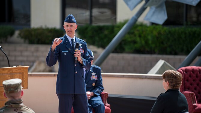 Photo of Col Christopher Spinelli's retirement