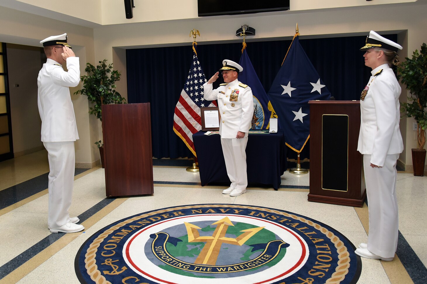 Navy Shore Enterprise New Commander > United States Navy