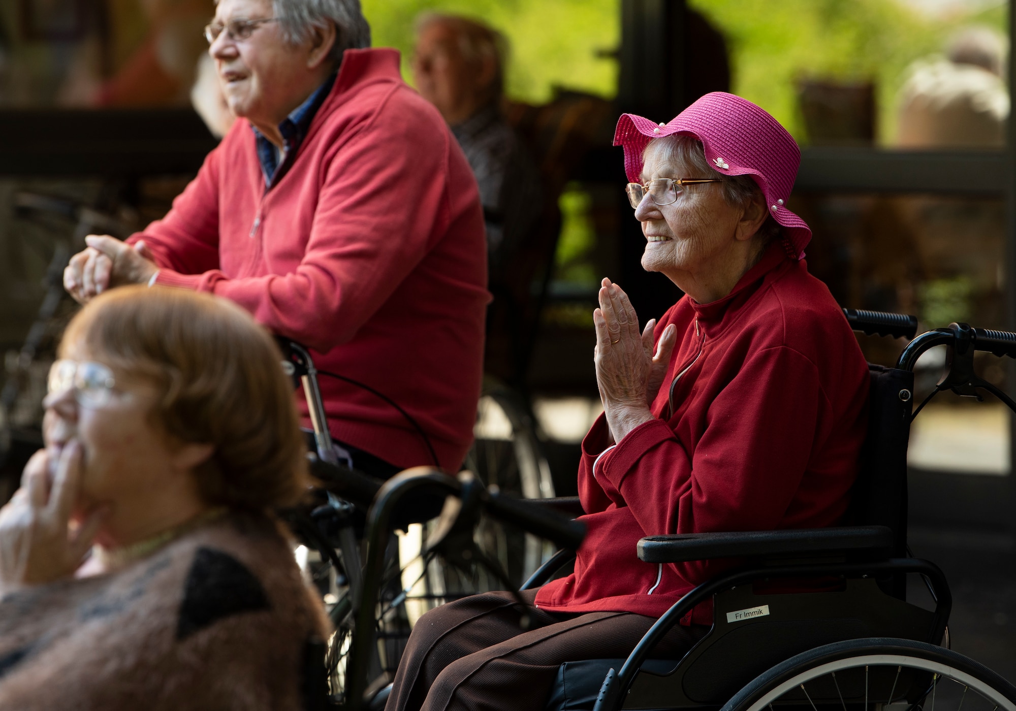 USAFE Band plays for local retirement home