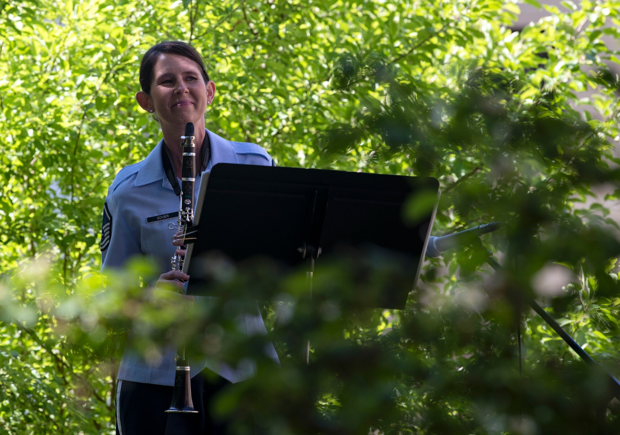 USAFE Band plays for local retirement home