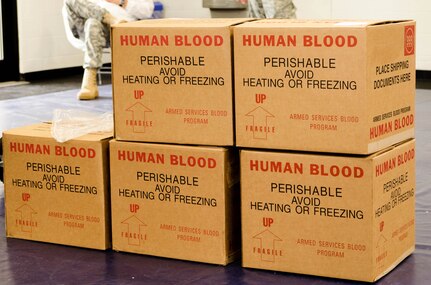 Donated blood