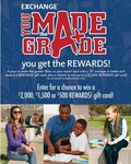 For military children, good grades can earn great rewards and a chance at a $2,000 prize thanks to the Army & Air Force Exchange Service’s “You Made the Grade” program. The program, in its 20th year, celebrates the unique service and sacrifices of our Nation’s youngest heroes.