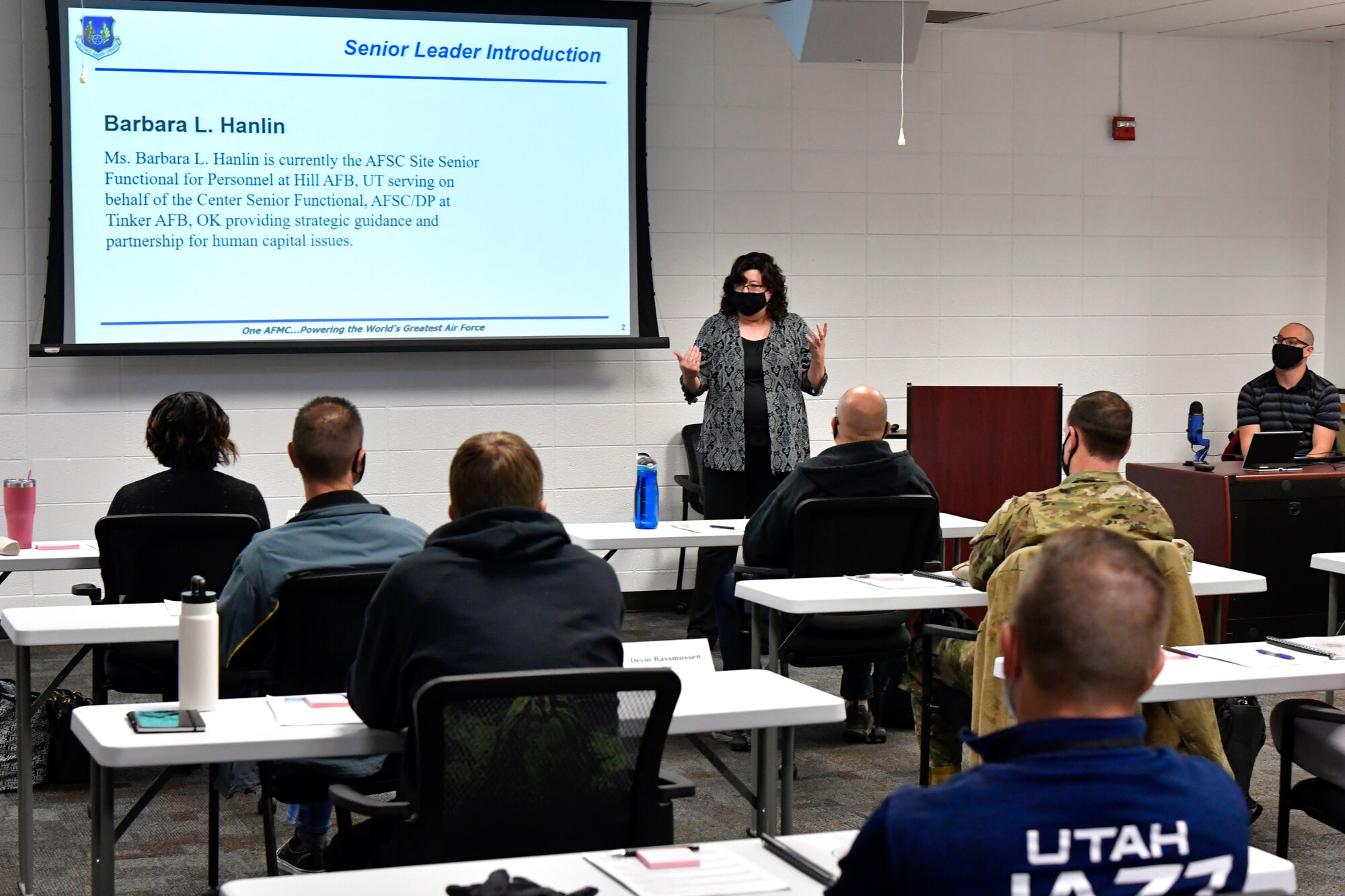 AFMC Supervisory course classroom photo