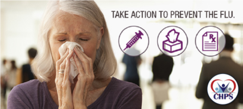 Flu vaccine graphic