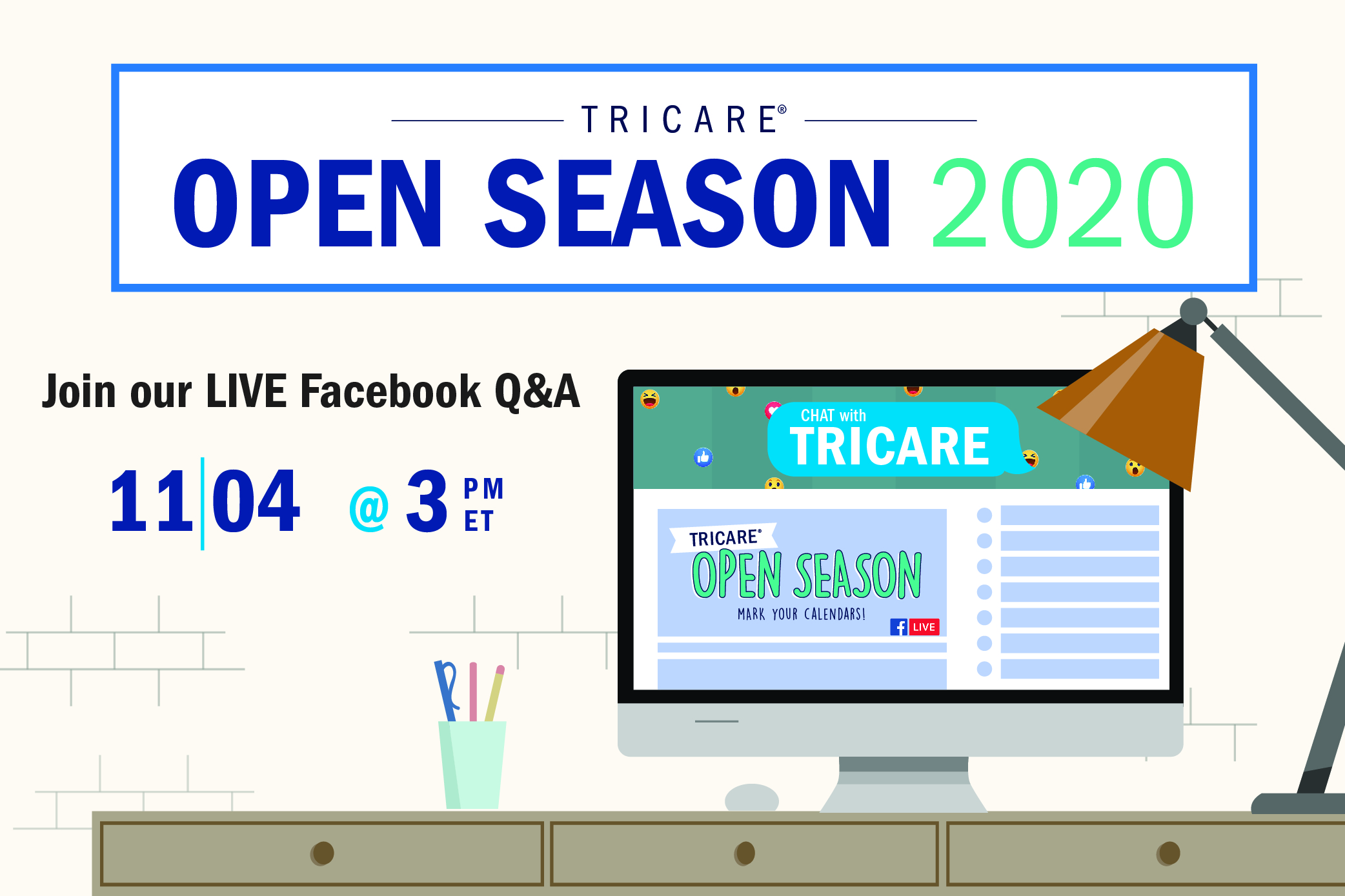 Join Nov. 4 Chat with TRICARE About Open Season > TRICARE Newsroom