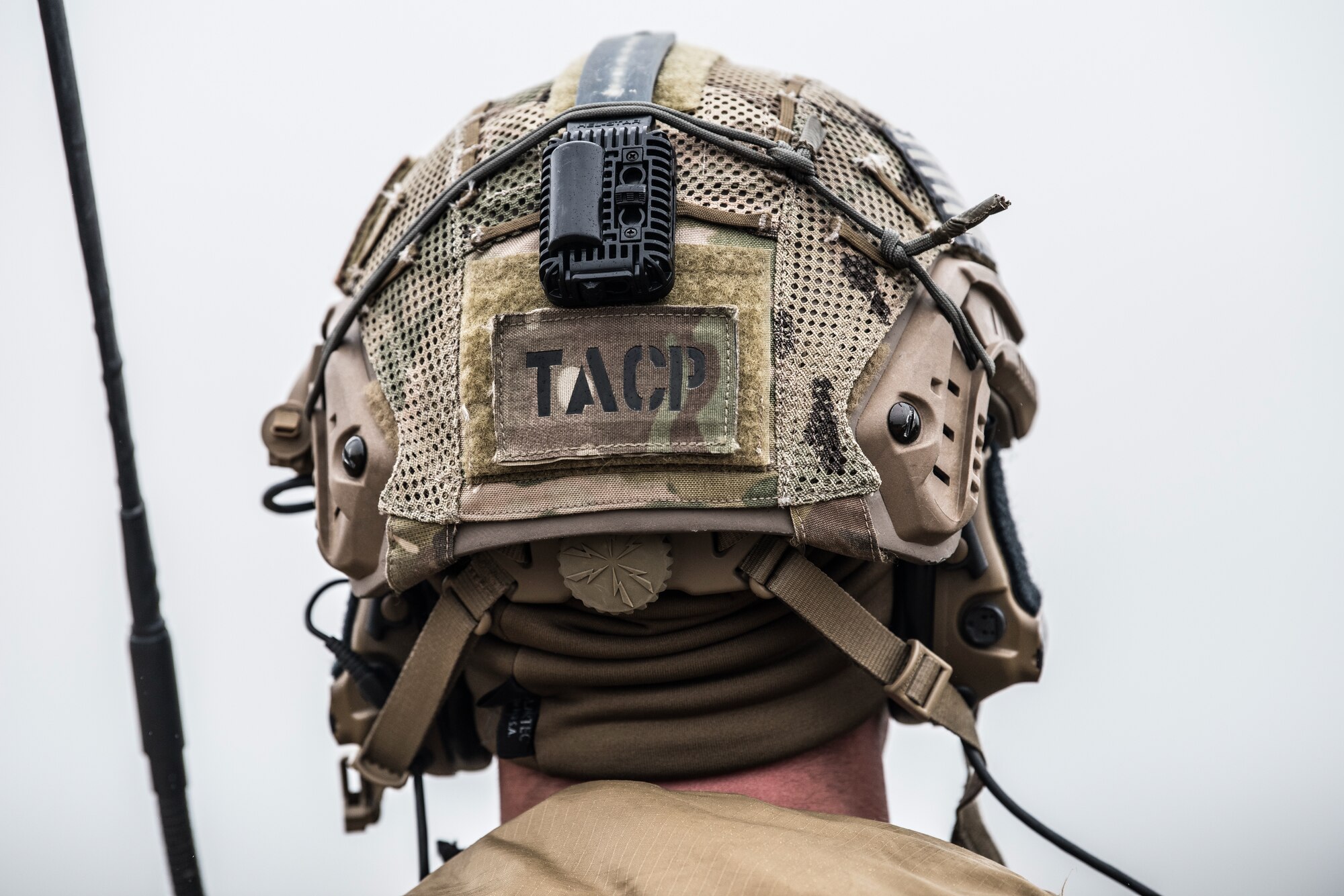 Back of helmet