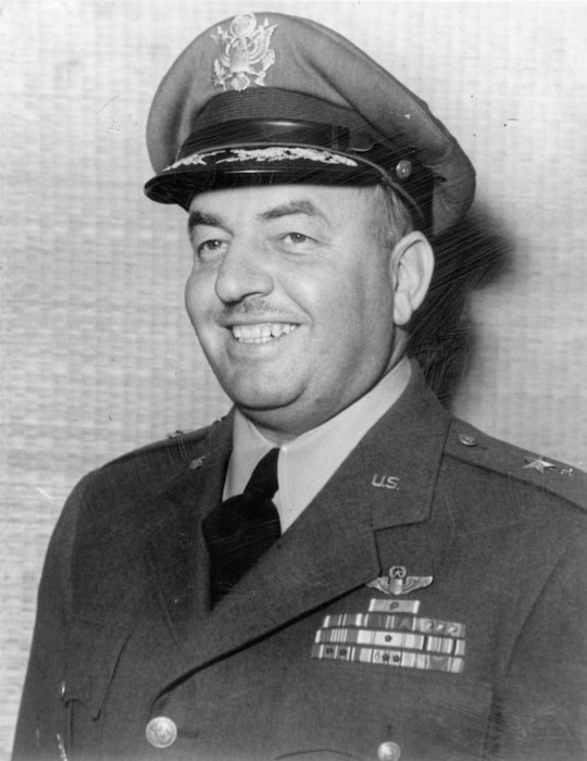 This is the official portrait of Brig. Gen. Luther W. Sweetser, Jr.