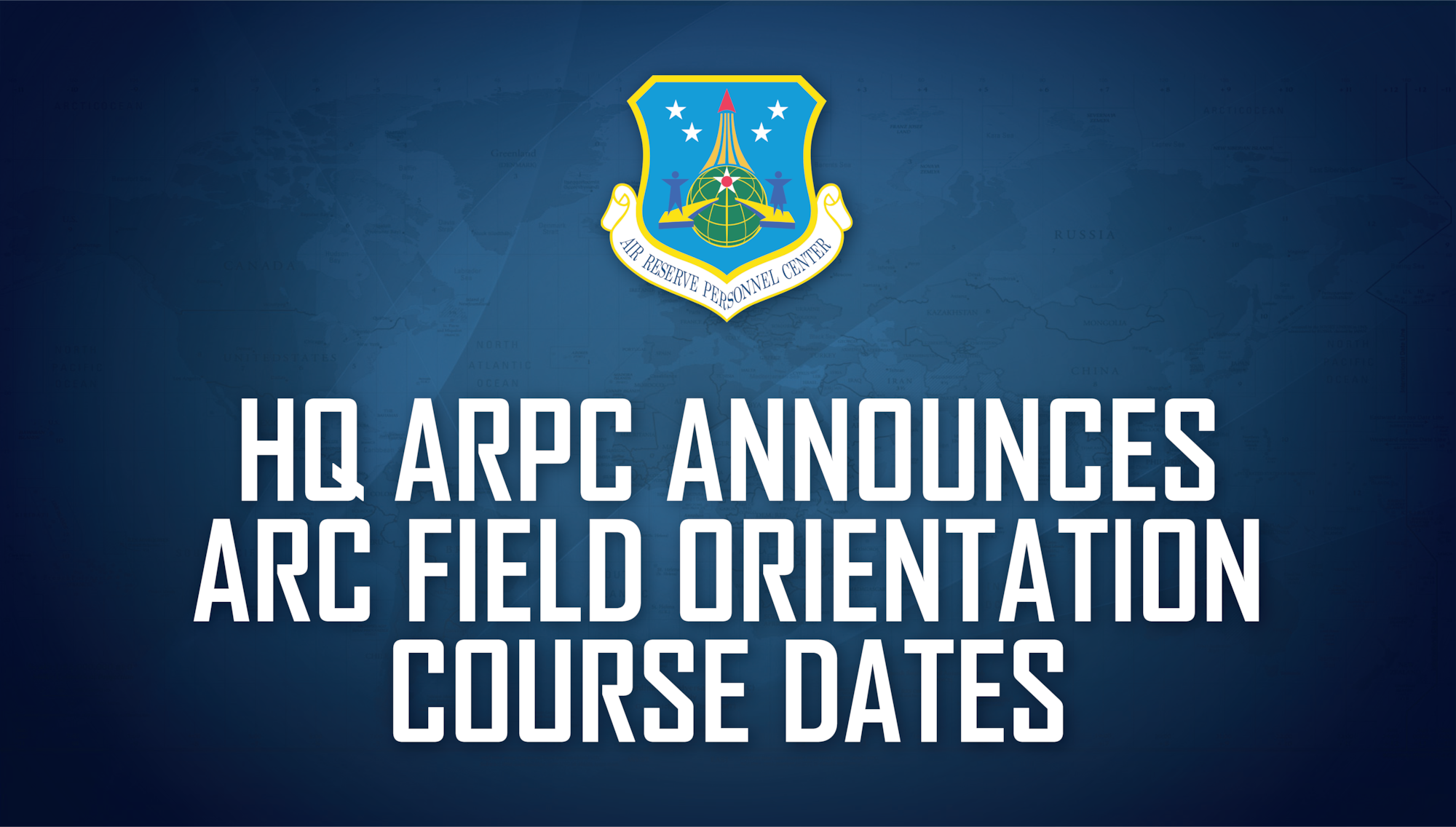 Headquarters Air Reserve Personnel Center will virtually host an Air Reserve Component Field Orientation Course for Air Force Reserve MPF/CSS personnel November 18-19, 2020.
