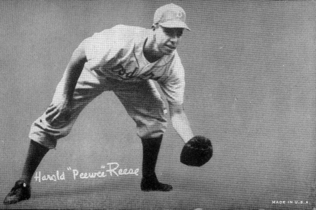 1957 Harold Pee Wee Reese Game Worn Brooklyn Dodgers Jersey