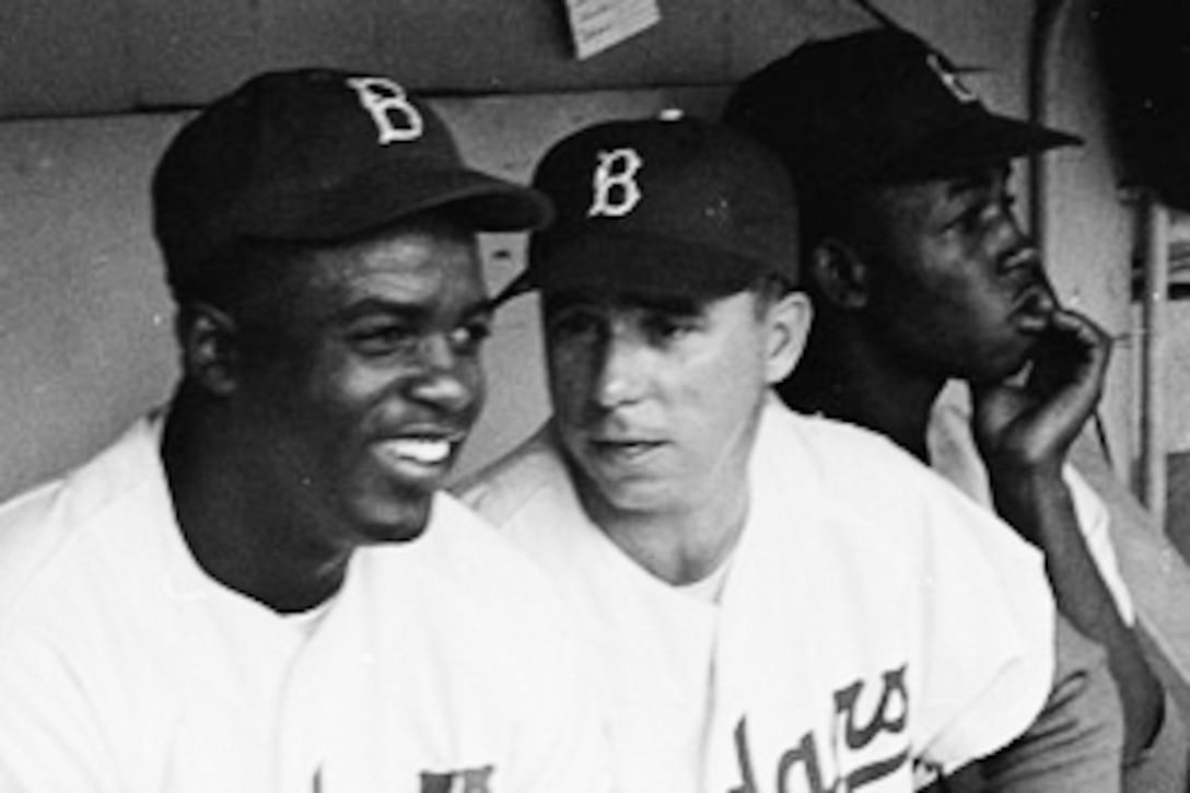 Robinson and Pee Wee Reese