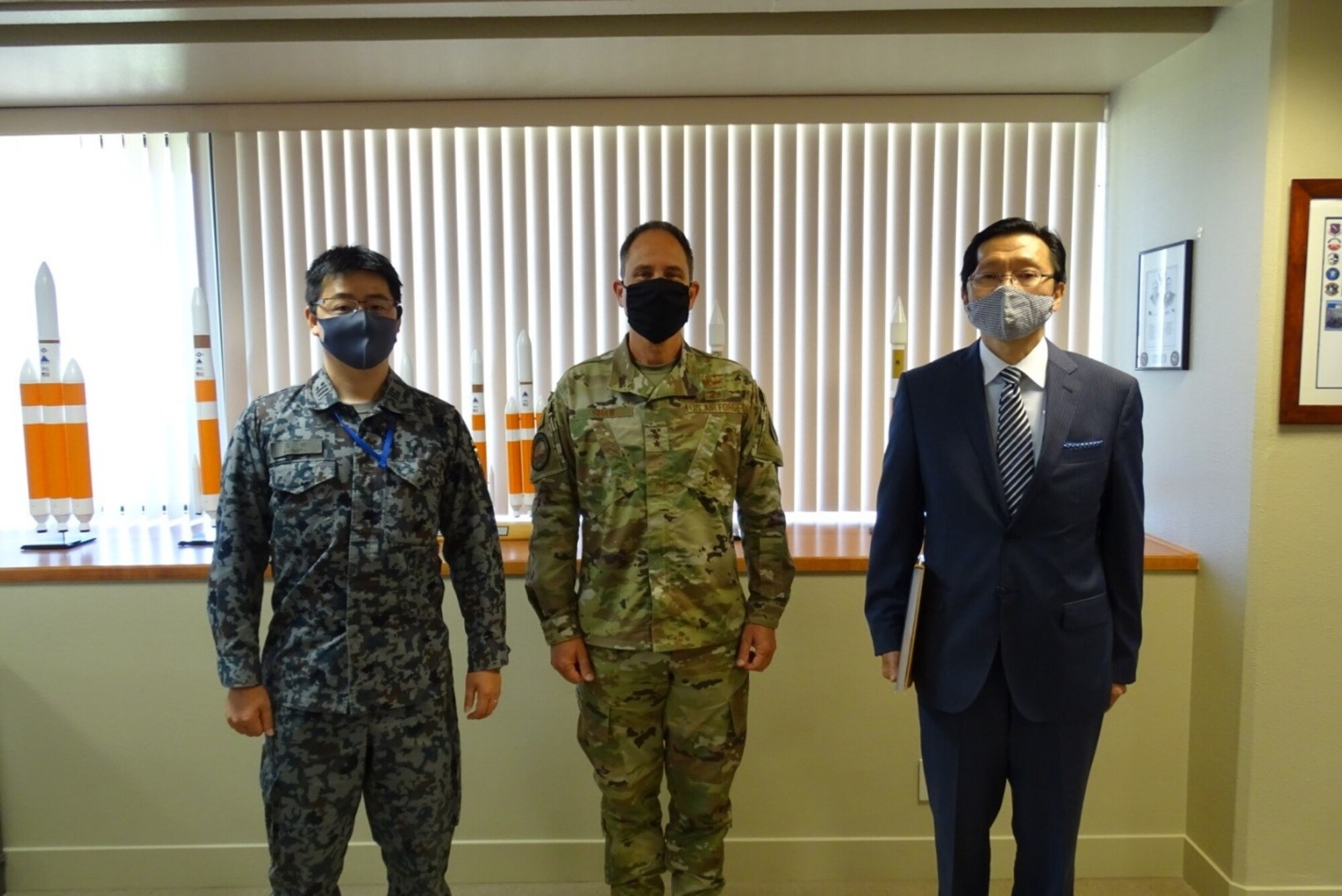 Photo of Japan’s Consul General of Los Angeles visiting Vandenberg.