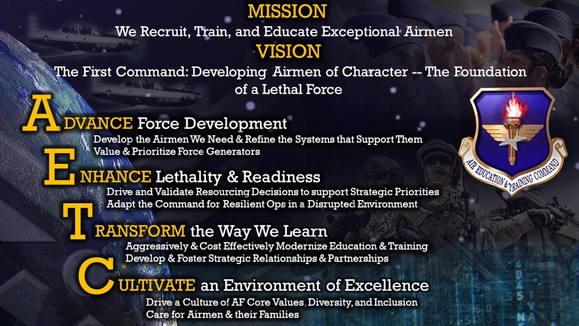 Final AETC strategic action plan