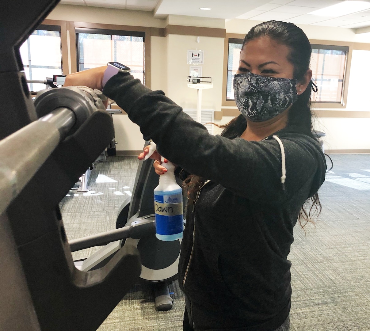Fitness Center on DSCR reopens.