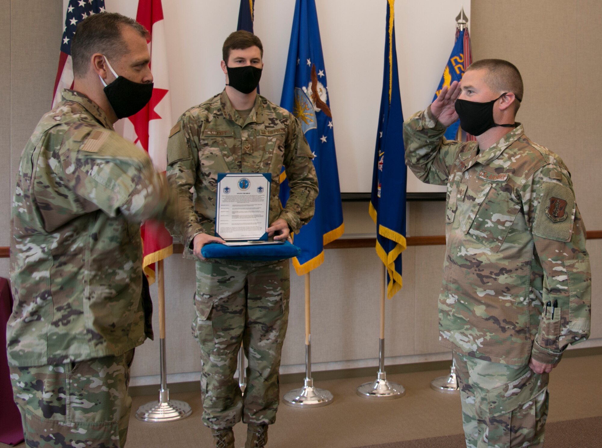 Peters promoted to master sergeant