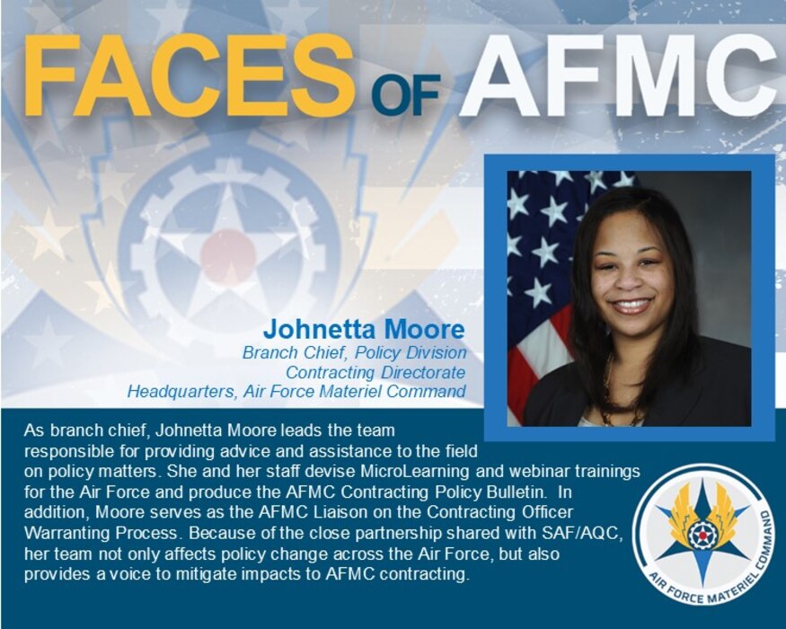 Faces of AFMC graphic