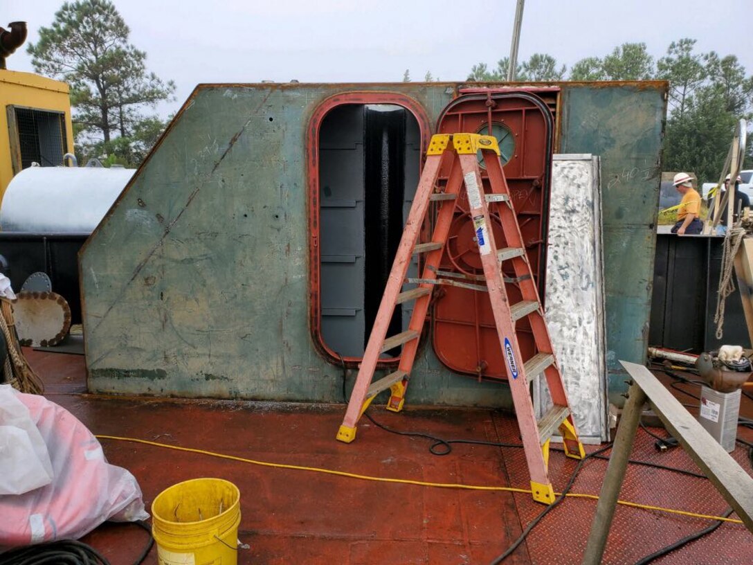 The Merritt Under Construction at NC State Shipyard