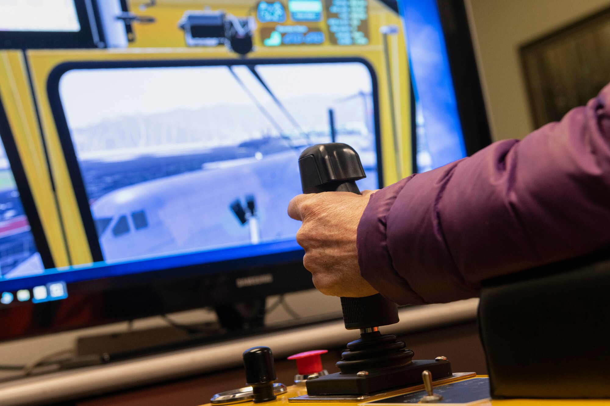 The deicing simulator allows the Airmen to train year-round while saving the Air Force millions of dollars in deicing fluid, equipment maintenance and reduces the risk of potential aircraft damages.