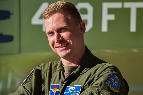 Testicular cancer survivor 1st Lt. Charles Boynton