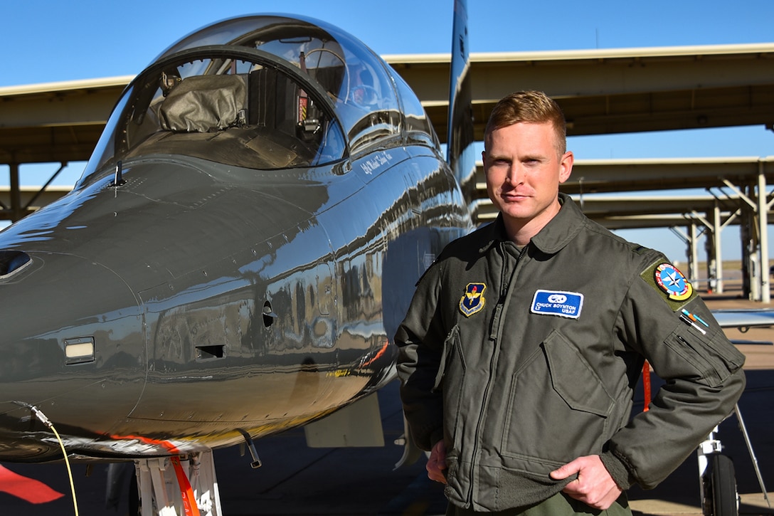 Testicular cancer survivor 1st Lt. Charles Boynton