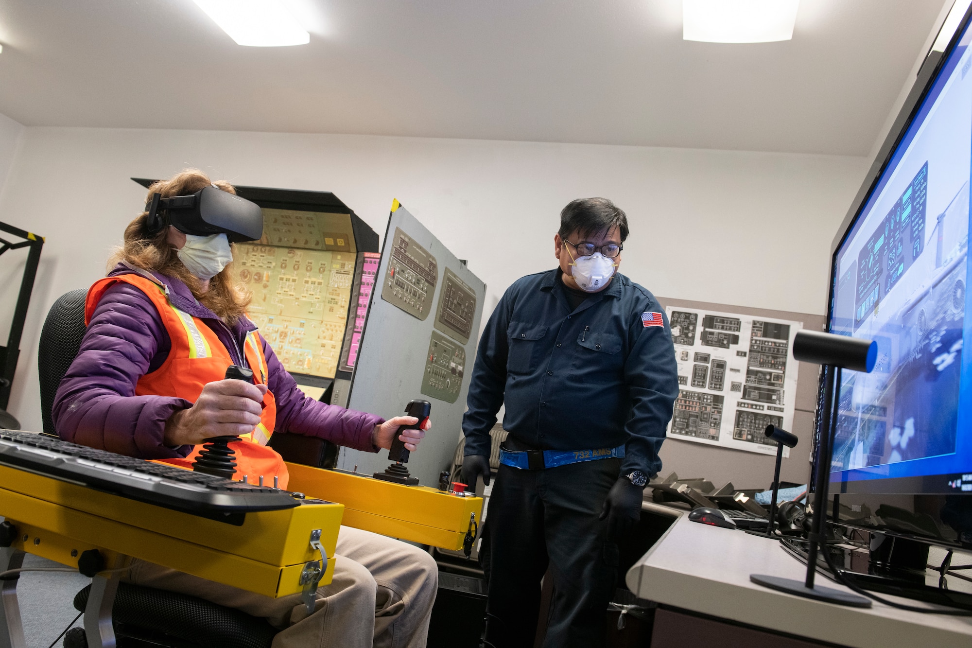 The deicing simulator allows the Airmen to train year-round while saving the Air Force millions of dollars in deicing fluid, equipment maintenance and reduces the risk of potential aircraft damages.