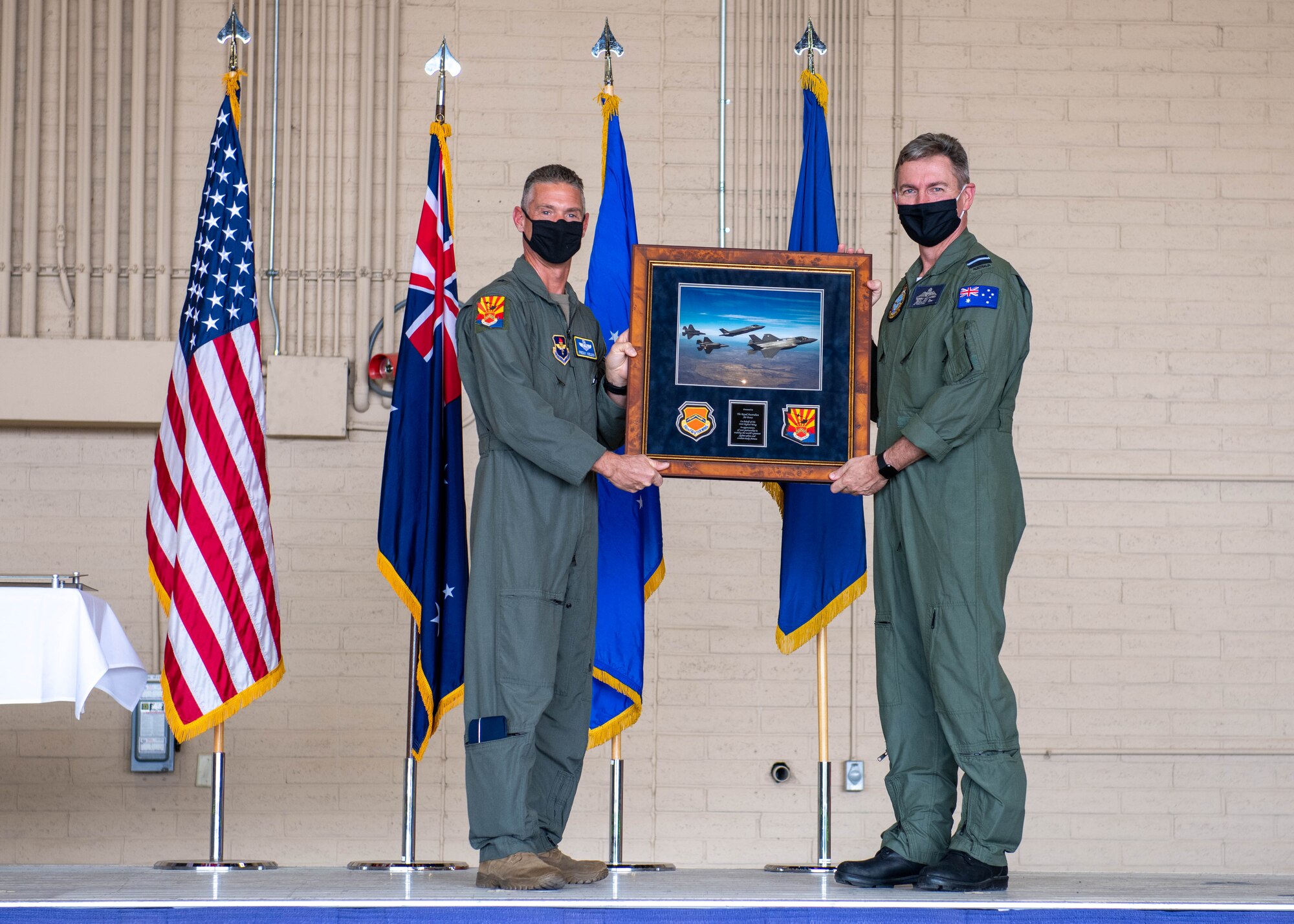 Royal Australian Air Force departs Luke after completing training objectives
