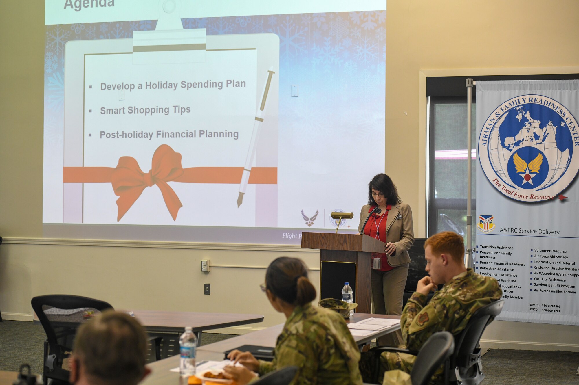 The Airman and Family Readiness office is hosting monthly Lunch and Learn events to boost Airman resilience.