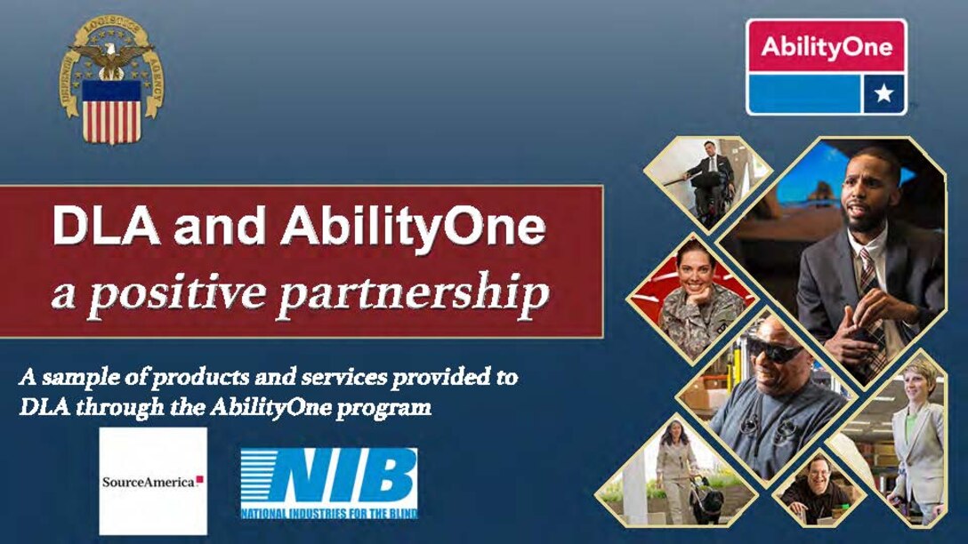 The Defense Logistics Agency Troop Support hosted a virtual National Disability Employment Awareness Expo and AbilityOne Day Oct. 28 in Philadelphia. The event highlighted the contributions of the blind and people with significant disabilities within the workforce.