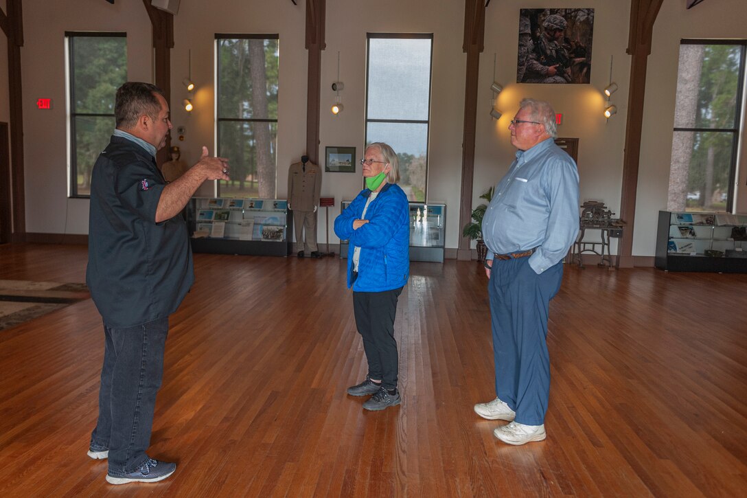 Photo of Chenault family members in the Heritage Hall